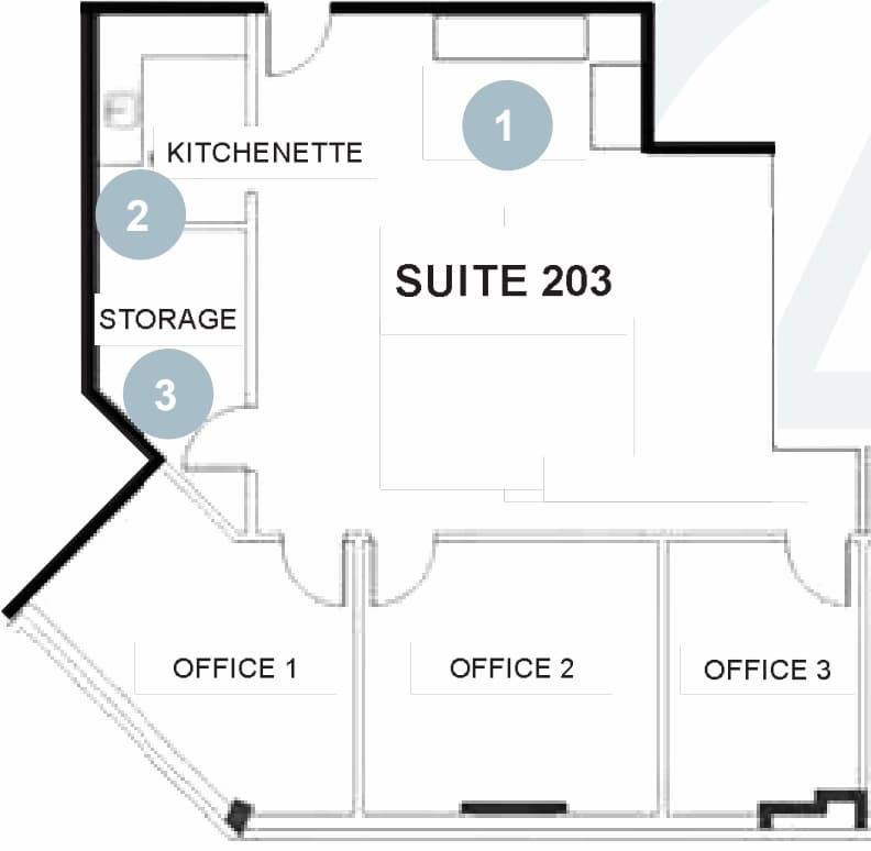 40 W Cochran St, Simi Valley, CA à louer Plan d’étage– Image 1 sur 5