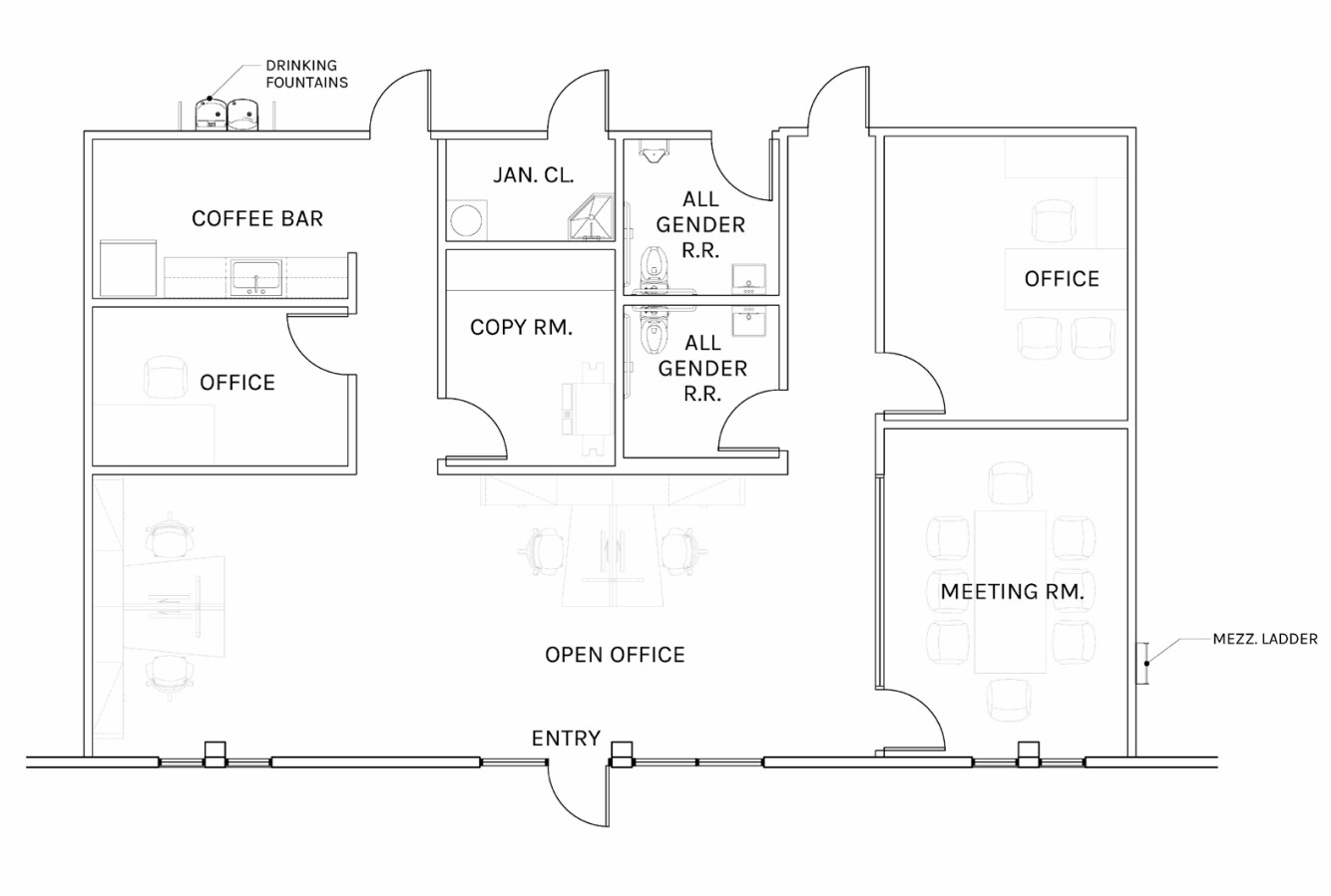 2828-2840 S Alameda St, Vernon, CA à louer Plan d’étage– Image 1 sur 2
