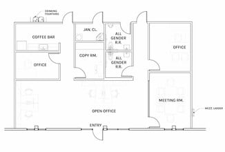 2828-2840 S Alameda St, Vernon, CA à louer Plan d’étage– Image 1 sur 2