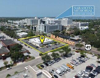 Plus de détails pour 1427-1435 S Tamiami Trl, Sarasota, FL - Local commercial à louer