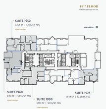 750 B St, San Diego, CA à louer Plan d’étage– Image 1 sur 1