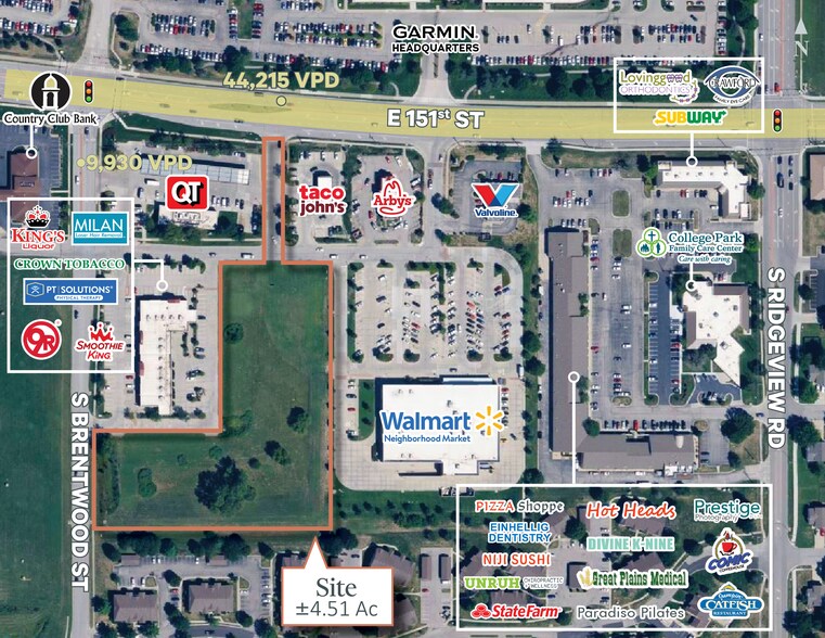 18555 W 151st St, Olathe, KS à vendre - Photo de l’immeuble – Image 2 sur 7
