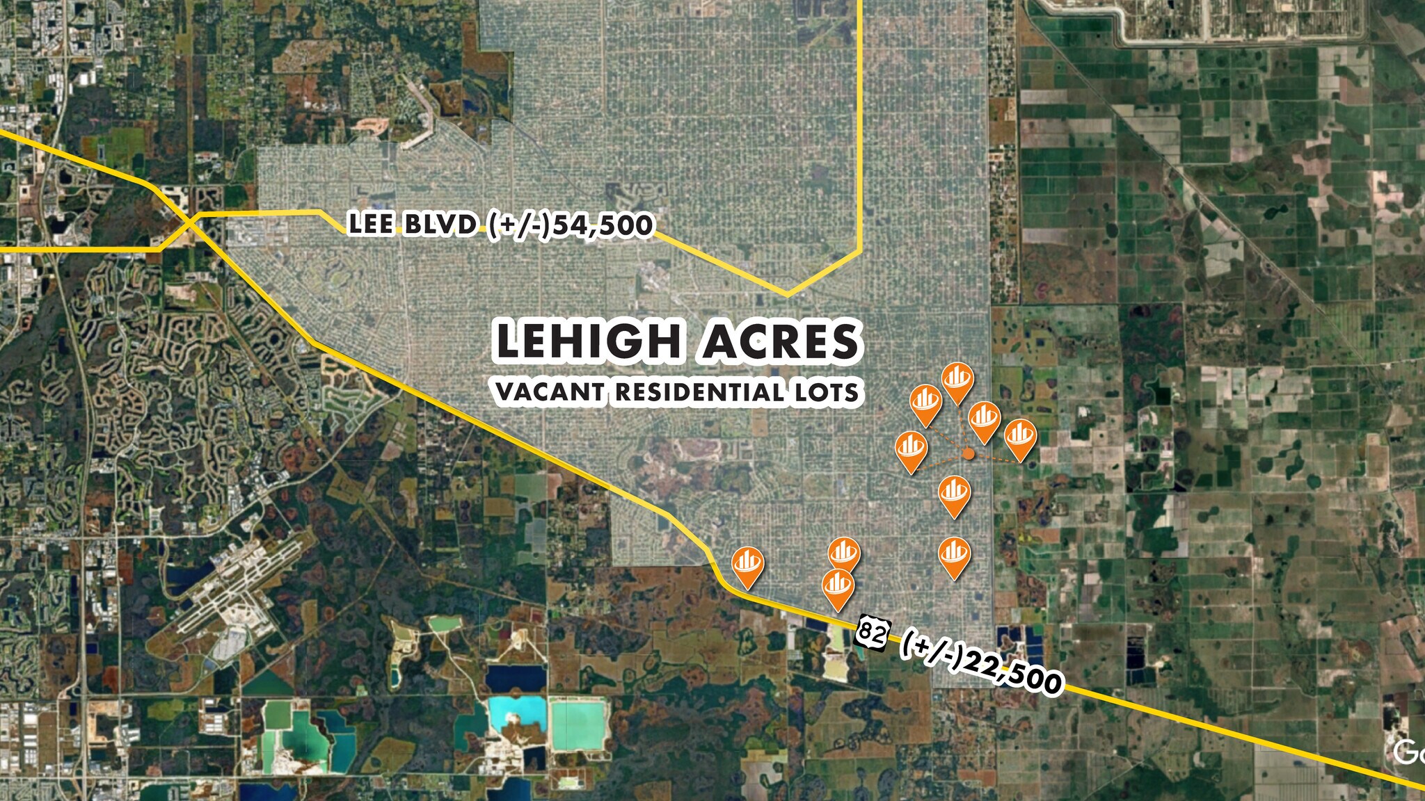 Lehigh Acres Vacant Residential Lots portefeuille de 10 biens à vendre sur LoopNet.fr Photo de l’immeuble– Image 1 sur 12