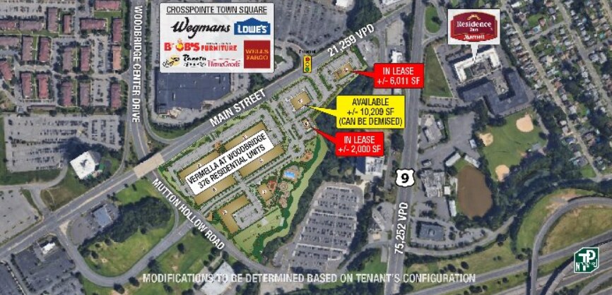 Main St & Mutton Hollow Rd Rd, Woodbridge, NJ à louer - Photo de l’immeuble – Image 1 sur 1