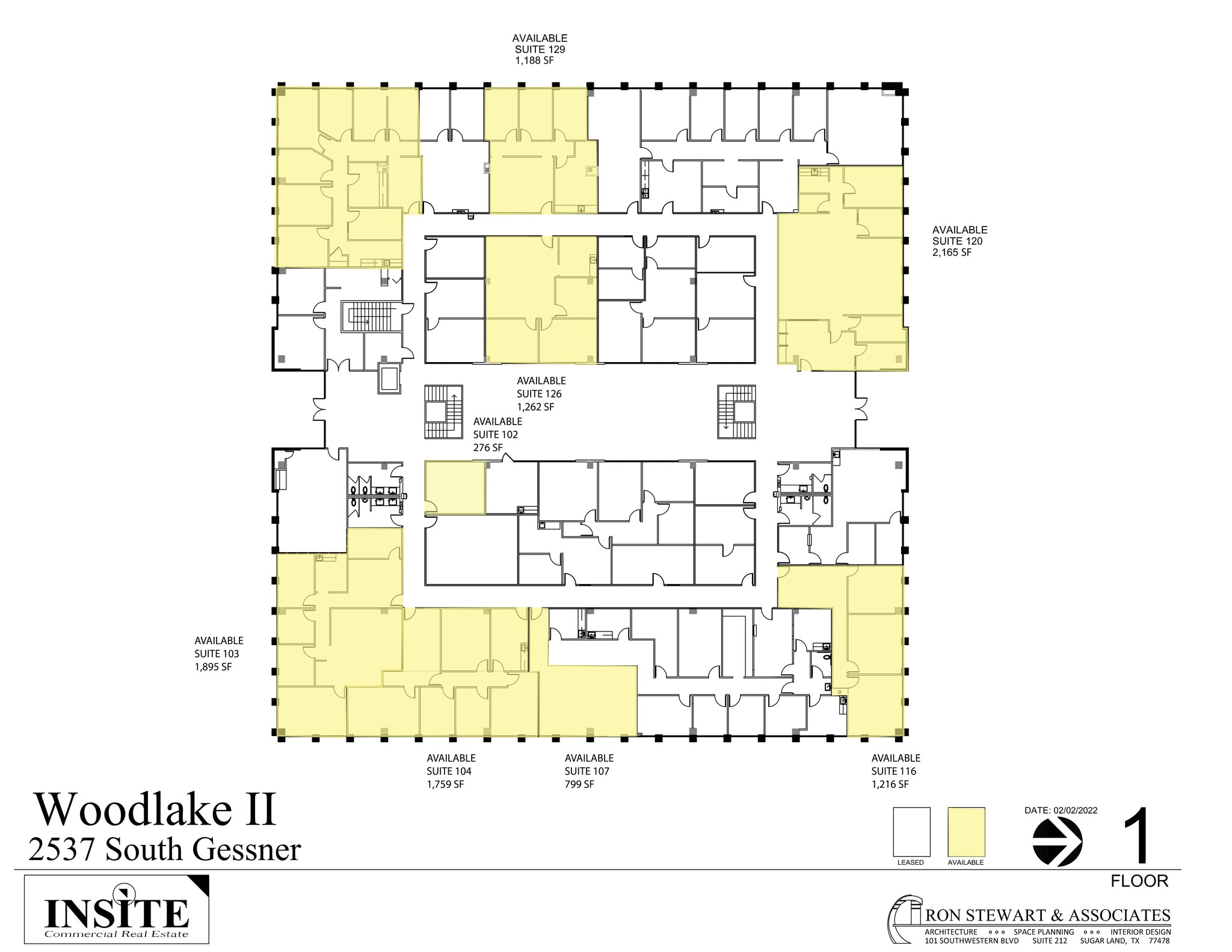 2537 S Gessner Rd, Houston, TX à louer Plan de site– Image 1 sur 3
