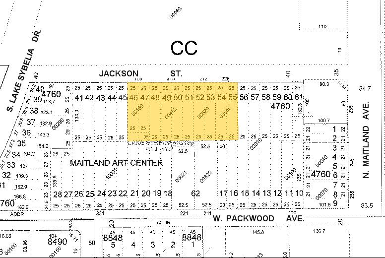 218 and 226 Jackson St, Maitland, FL à vendre - Plan cadastral – Image 2 sur 29