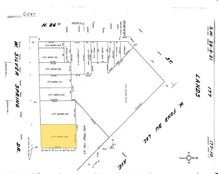 8400 W Silver Spring Dr, Milwaukee, WI à vendre - Plan cadastral – Image 3 sur 9