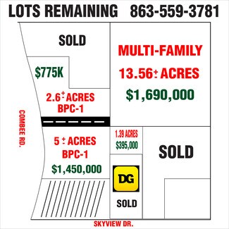 Plus de détails pour 2690 Skyview Rd, Lakeland, FL - Terrain à vendre