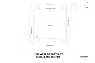 Plus de détails pour 12510 W Airport Blvd, Sugar Land, TX - Bureau, Industriel/Logistique à louer