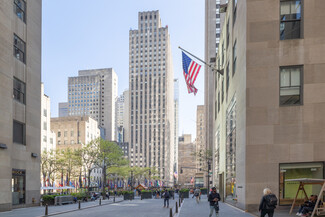 Plus de détails pour 1 Rockefeller Plaza, New York, NY - Bureau à louer