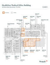 420 W Morris Blvd, Morristown, TN à louer Plan d’étage– Image 1 sur 1