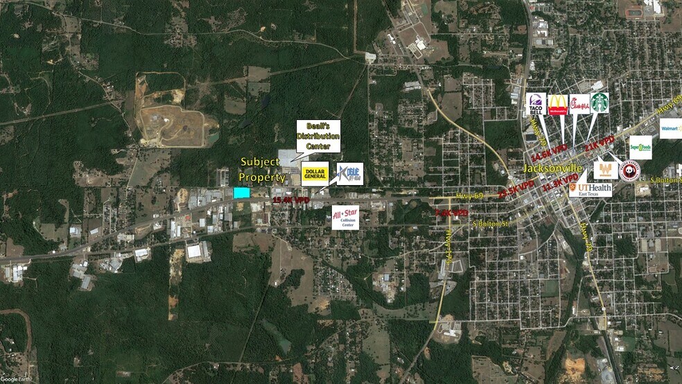 000 NJackson St, Jacksonville, TX à vendre - Photo de l’immeuble – Image 2 sur 26