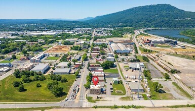 2401 Broad Street, Chattanooga, TN - Vue aérienne vue de carte - Image1