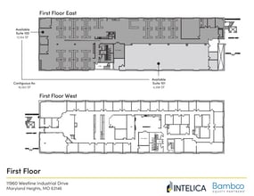 11960 Westline Industrial Dr, Saint Louis, MO à vendre Plan d’étage– Image 1 sur 1