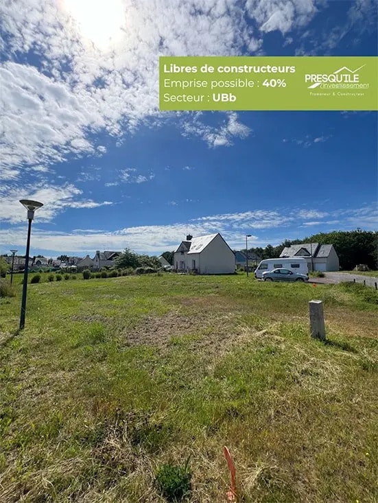 Terrain dans Saint-Molf à vendre Plan de site– Image 1 sur 3