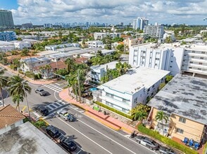 7710 Harding Ave, Miami Beach, FL - Vue aérienne vue de carte