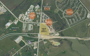 3175 Guadalupe, San Marcos, TX - Vue aérienne vue de carte - Image1