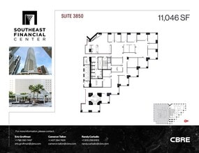 200 S Biscayne Blvd, Miami, FL à louer Plan de site– Image 1 sur 1