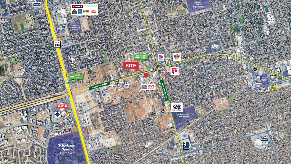 4501 Andrews hwy, Midland, TX à louer - Photo principale – Image 1 sur 4