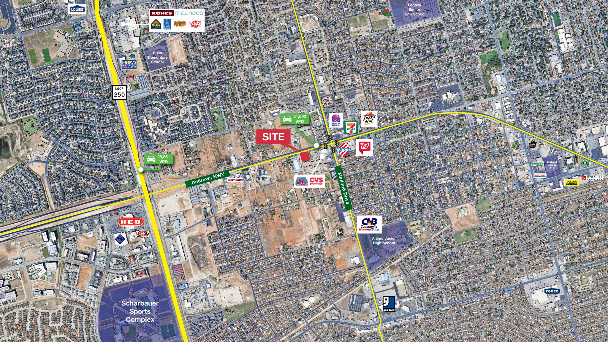 4501 Andrews hwy, Midland, TX à louer Photo principale– Image 1 sur 5