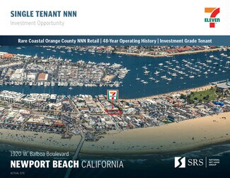 Plus de détails pour 1920 W Balboa Blvd, Newport Beach, CA - Local commercial à vendre
