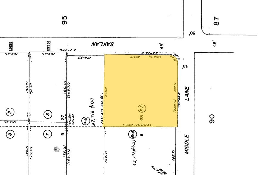 23555 Saklan Rd, Hayward, CA à vendre - Plan cadastral – Image 3 sur 3