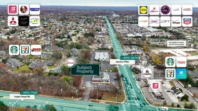 2151 Jericho Tpke, Commack, NY - VUE AÉRIENNE  vue de carte - Image1