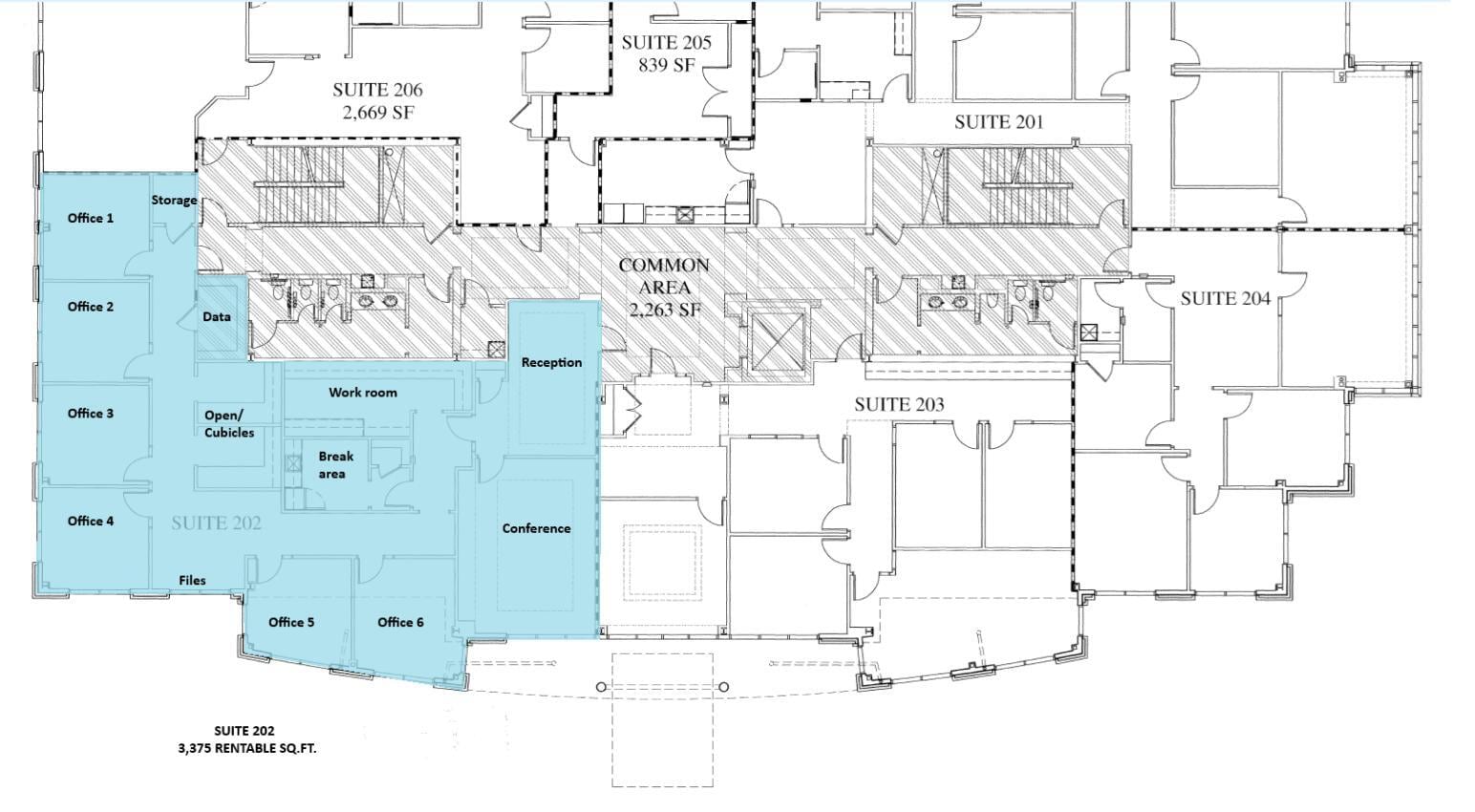 1508 Military Cutoff Rd, Wilmington, NC 28403 - Lot 202 - - Plan d’étage - Image 1 of 5