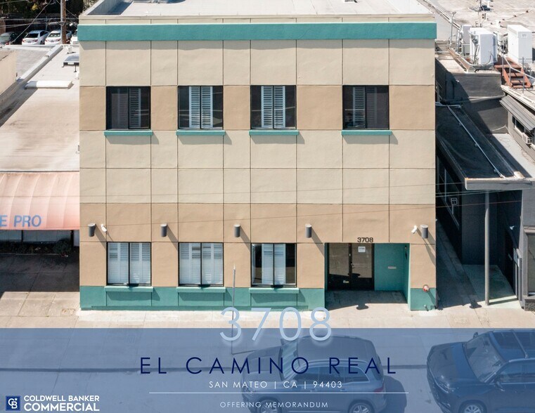 3708 S El Camino Real, San Mateo, CA à vendre - Photo de l’immeuble – Image 1 sur 26