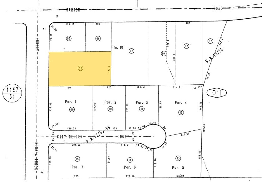 12139 Mt Vernon Ave, Grand Terrace, CA à louer - Plan cadastral – Image 2 sur 10
