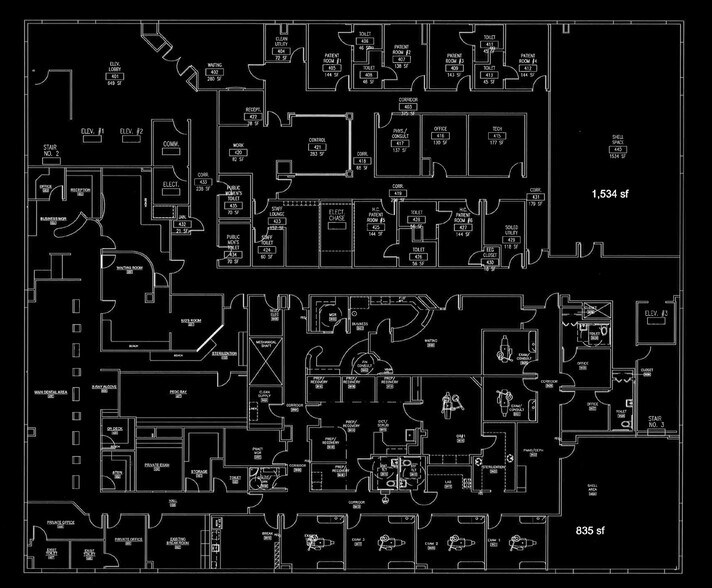 701 E Marshall Ave, Longview, TX à louer - Plan d’étage – Image 2 sur 7