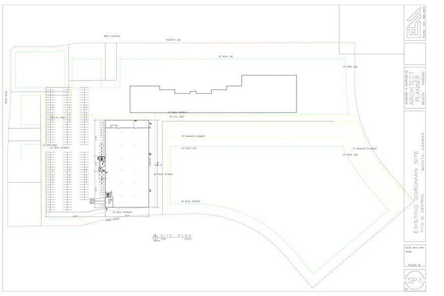 7011 W Central Ave, Wichita, KS à louer - Plan de site – Image 3 sur 22