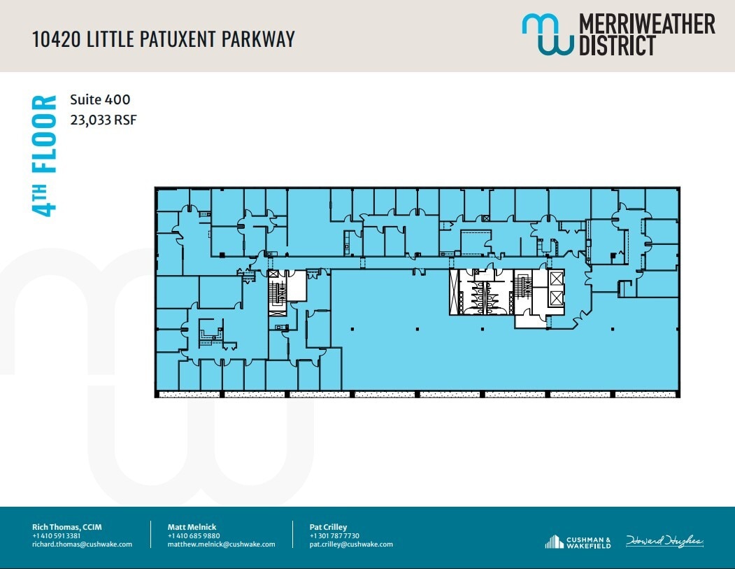 10480 Little Patuxent Pky, Columbia, MD à louer Plan d’étage– Image 1 sur 1