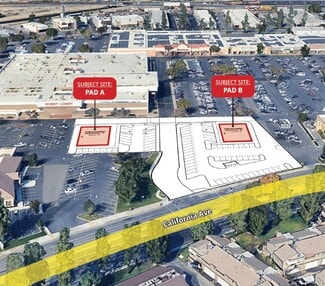 Plus de détails pour California Avenue & Mervyns Dr, Bakersfield, CA - Local commercial à louer