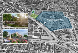 21700 Northwestern Hwy, Southfield, MI - VUE AÉRIENNE  vue de carte