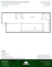 192 Technology Dr, Irvine, CA à louer Plan d’étage– Image 1 sur 1