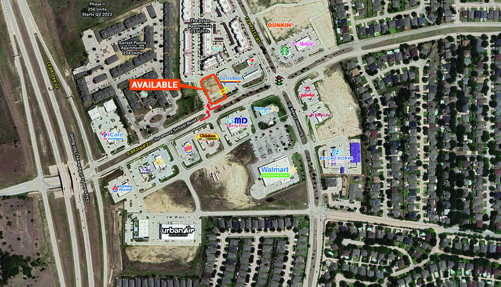 NEC Summer Creek & Sycamore School Rd, Fort Worth, TX à louer - Photo de l’immeuble – Image 2 sur 2
