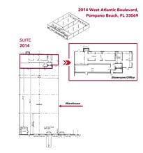 2000-2030 W Atlantic Blvd, Pompano Beach, FL à louer Plan d’étage– Image 2 sur 22