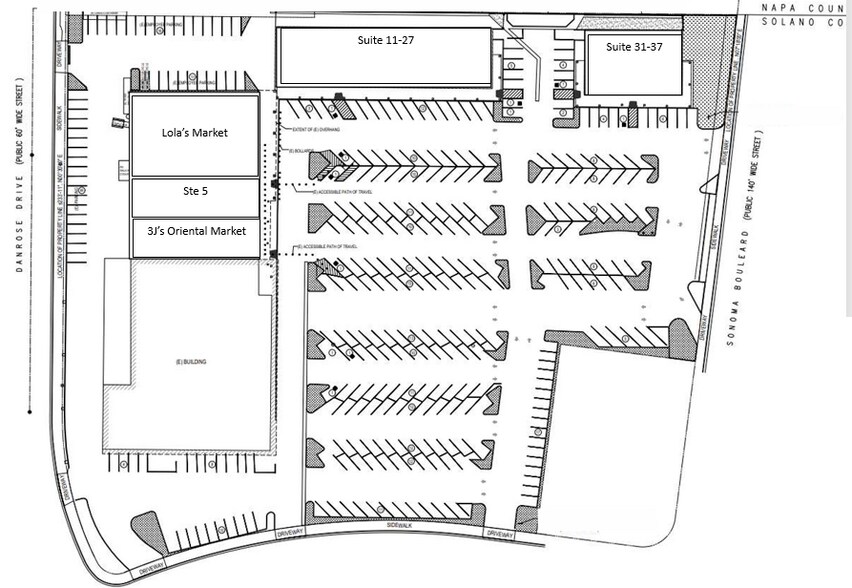 5201 Sonoma Blvd, Vallejo, CA à louer - Plan de site – Image 2 sur 5