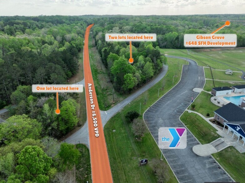 Overbrook Dr, Laurens, SC à vendre - Aérien – Image 2 sur 17