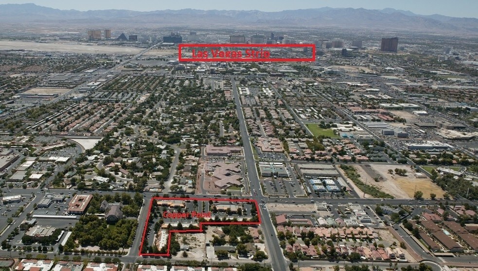 4570 S Eastern Ave, Las Vegas, NV à louer - Aérien – Image 3 sur 13