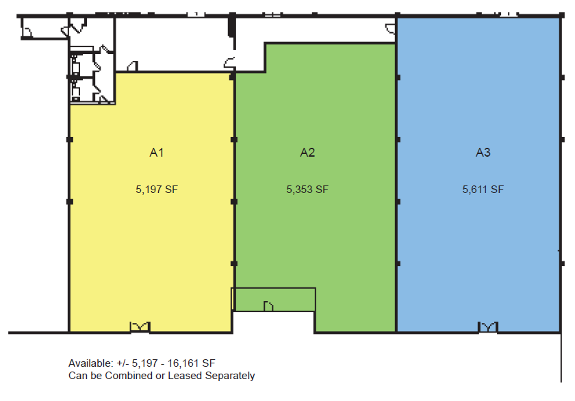 21721-21729 Vanowen St, Canoga Park, CA à louer - Plan d’étage – Image 2 sur 5