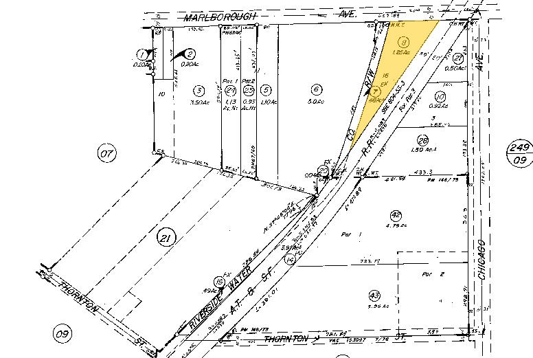 1760 Marlborough Ave, Riverside, CA à vendre - Plan cadastral – Image 2 sur 2