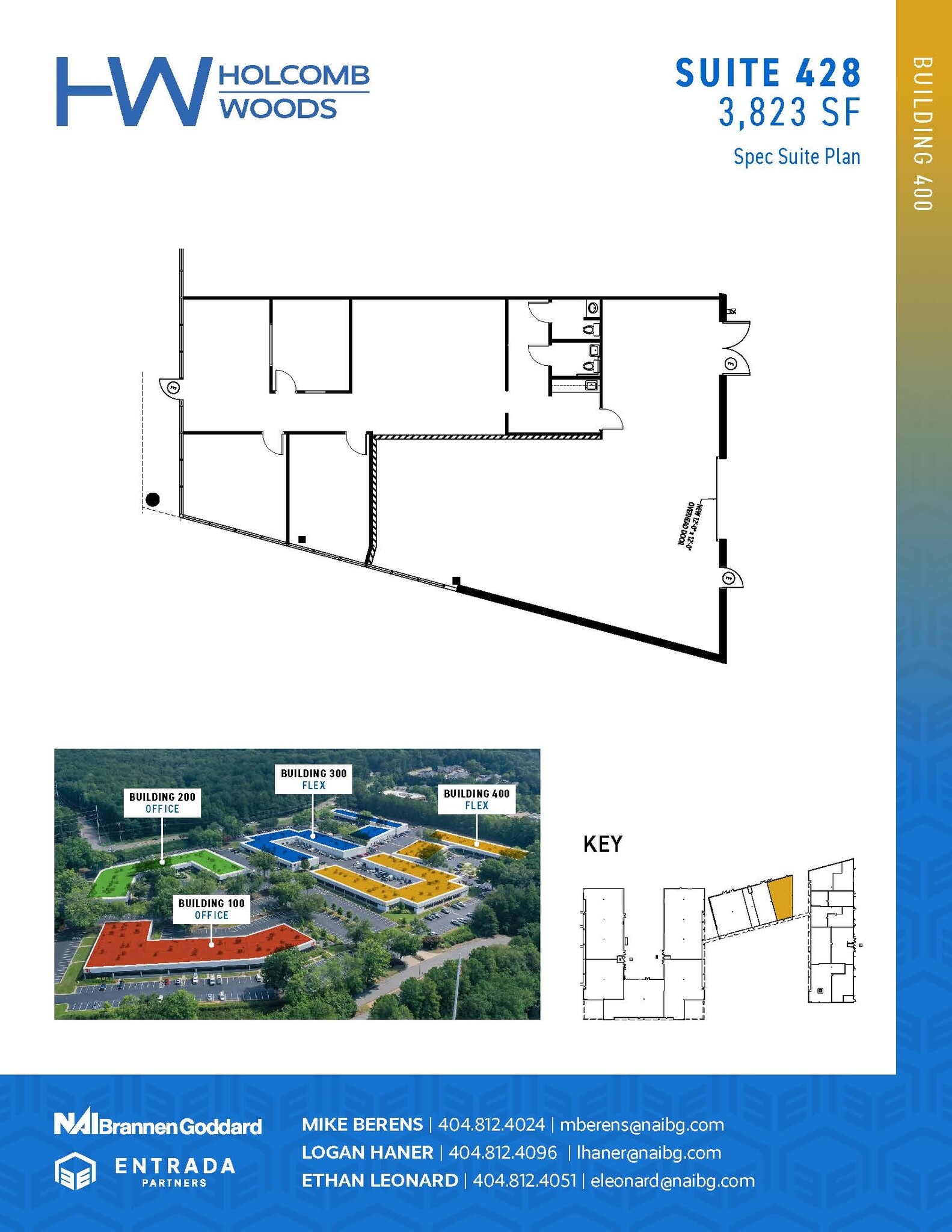1000 Holcomb Woods Pky, Roswell, GA à louer Plan d’étage– Image 1 sur 2