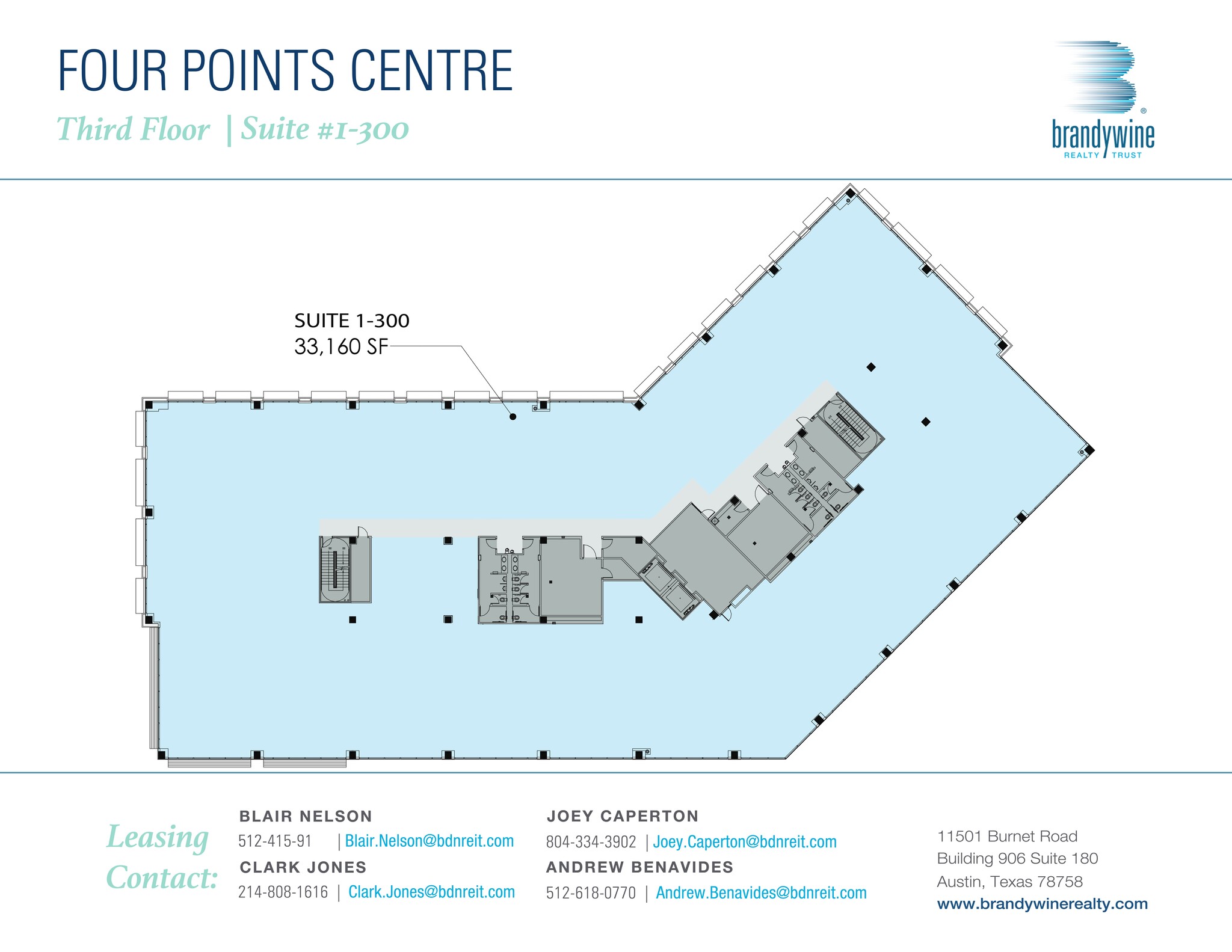 11305 Four Points Dr, Austin, TX à louer Plan de site– Image 1 sur 1