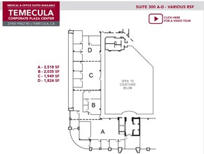 27450 Ynez Rd, Temecula, CA à louer Plan d’étage– Image 2 sur 2