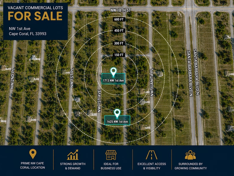 1713 NW 1st Ave, Cape Coral, FL à vendre - Photo principale – Image 1 sur 1