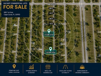 Plus de détails pour 1713 NW 1st Ave, Cape Coral, FL - Terrain à vendre