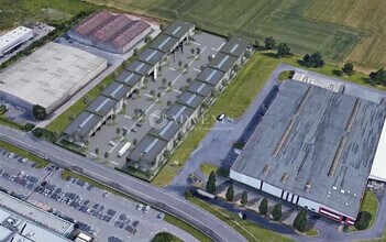 Seclin - VUE AÉRIENNE vue de carte