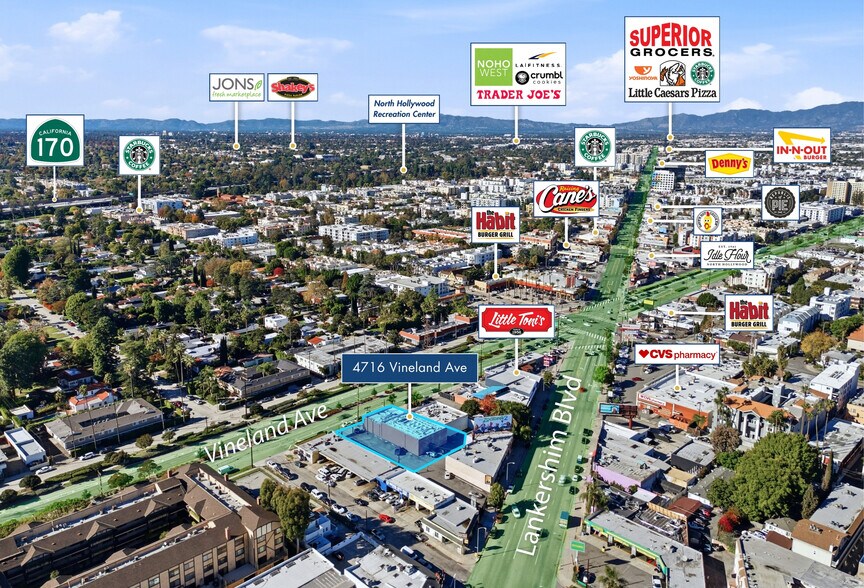 4716 Vineland Ave, North Hollywood, CA à louer - Photo de l’immeuble – Image 3 sur 34